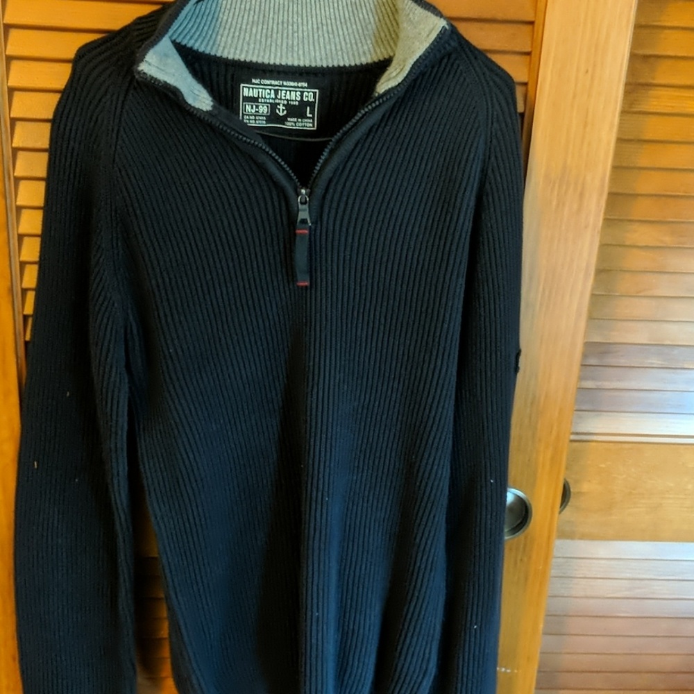 NAUTICA Used  Sweater Size Large
